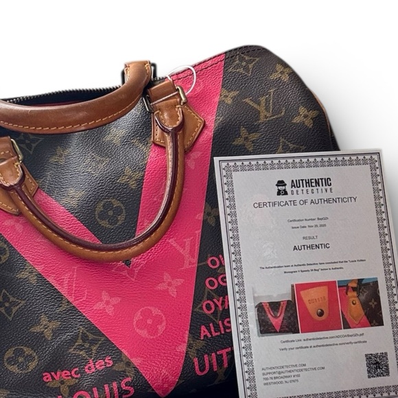 Louis Vuitton Limited Edition Speedy 30 Monogram V – 2015 - Picture 9 of 15